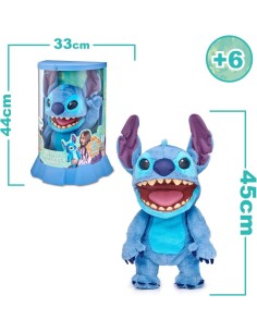 Stitch Real Fx Peluche Interactivo