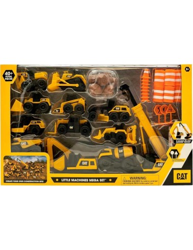 Mega Set Vehiculos Obras Publicas CAT