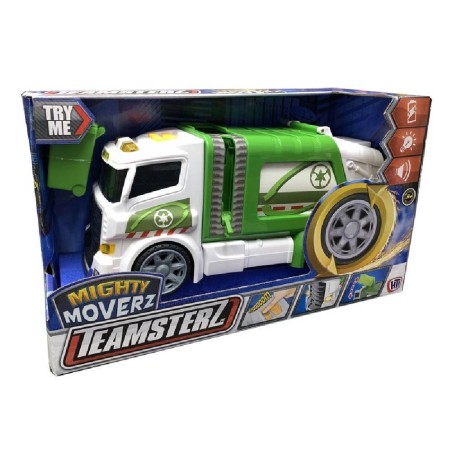 CAMION DE BASURA CON LUZ Y SONIDOS TEAMS