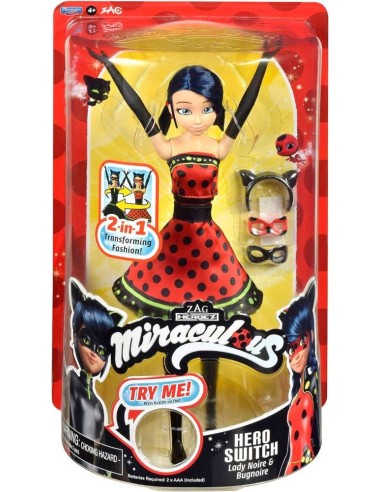Miraculous Lady Bug Heroez Cambia Traje