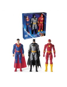 Pack 3 Figuras Batman, Superman y Flash 