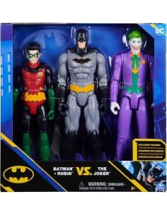 Batman Pack 3 Figuras Exclusivas de 30cm