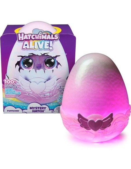 HATCHIMALS Alive Mystery Hatch PUFFICORN