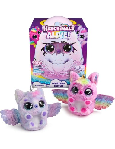 HATCHIMALS Alive Mystery Hatch PUFFICORN