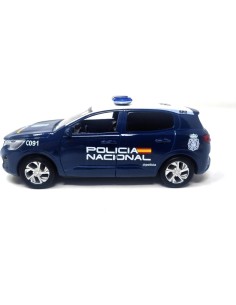Coche POLICÍA Nacional. Vehículo metálic
