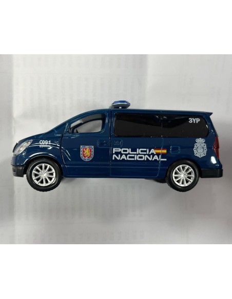 FURGÓN POLICÍA Nacional Coche metálico J