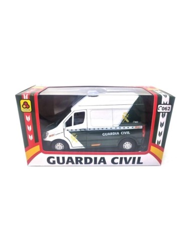 FURGÓN Guardia Civil vehículo metálico,