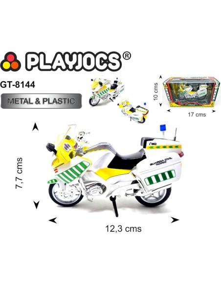 Moto G. Civil TRÁFICO. Moto de plástico