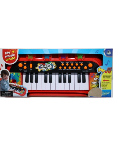 ORGANO ELECTRONICO CON MELODIAS Y LUCES