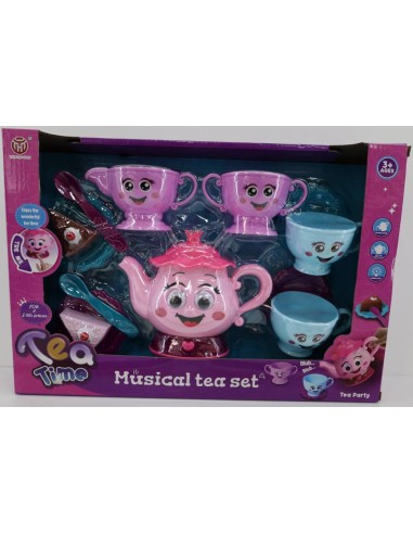 SET TE MUSICAL ROSA 13 PZAS