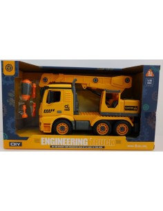 CAMION GRUA CON DESTORNILLADOR