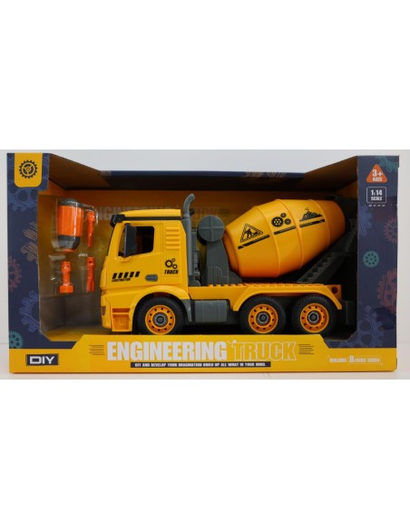 CAMION HORMIGONERA CON DESTORNILLADOR