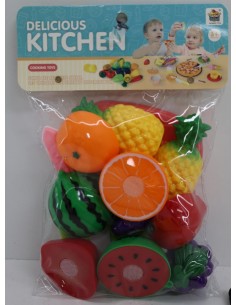 BANDEJA FRUTAS VELCRO 12 PZAS