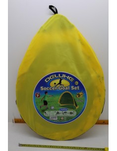 PORTERIA PLEGABLE + BALON + INFLADOR