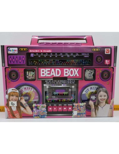 CAJA ABALORIOS + 600 PZAS