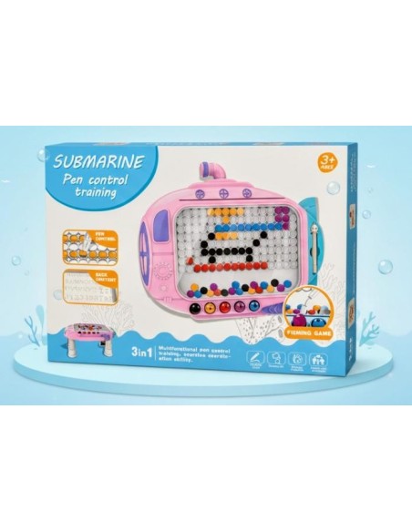 Pizarra Mosaico de Colores Infantil 3en1