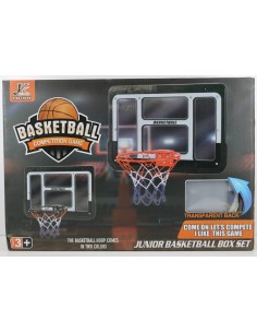CANASTA TRANSPARENTE PARED BALONCESTO +