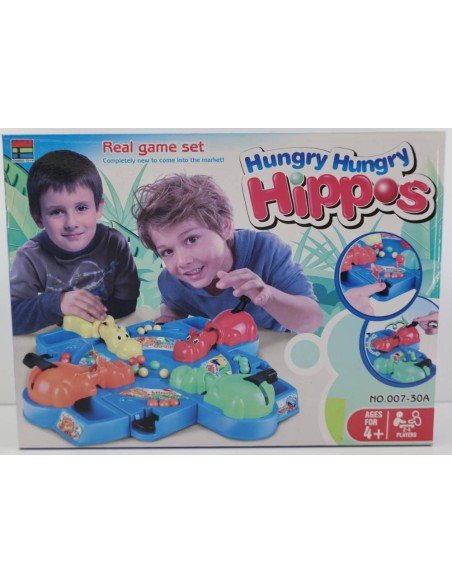 JUEGO HIPOPOTAMOS COMEBOLAS
