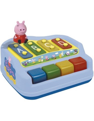Xilofon Piano En Estuche 4 Notas Peppa 