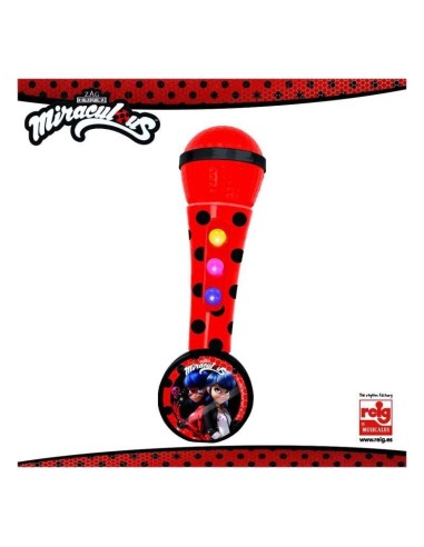 Microfono ladybug luz y sonido