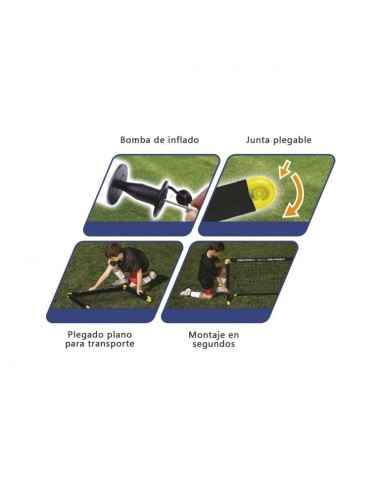 Porteria de Futbol Plegable