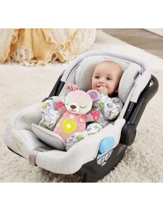Peluche de cuna Osito melodías rosa 2