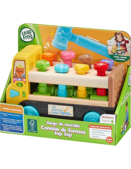 Juego de martillo Camión de formas Tap T