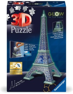 50° aniversario: Torre Eiffel Glow in th