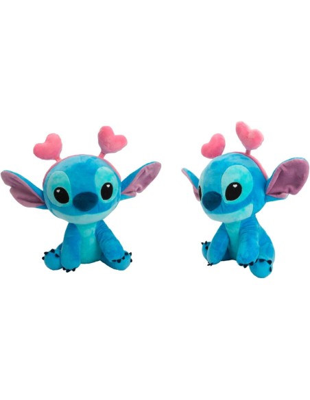 Peluche Stitch Corazones 25 cm
