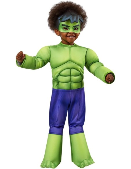 DISFRAZ HULK PRESCHOOL DELUXE 3-4 AÑOS