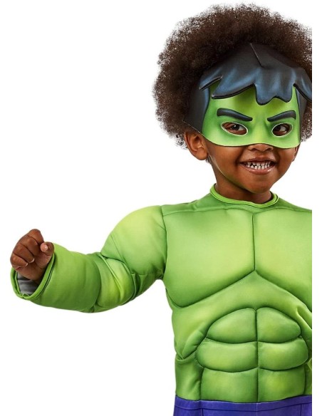 DISFRAZ HULK PRESCHOOL DELUXE 3-4 AÑOS