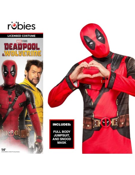 DISFRAZ DEADPOOL CLASSIC AD T.M