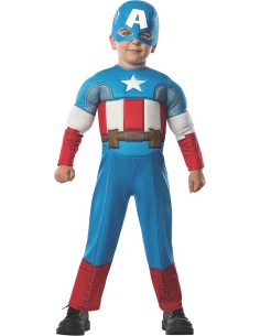 DISFRAZ CAPITAN AMERICA PRESCHOOL 12-24