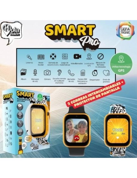 Reloj Inteligente HolaWatch "Smart Pro B