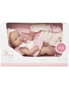 Muñeca bebe reborn Cloe 36cm Trosseau 2