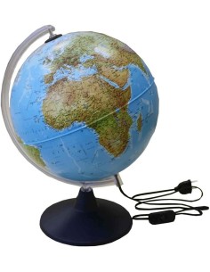 Globo Terraqeo Esfera Elite 30 Cm Luz