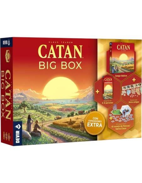 Catan Big Box, Juego de Mesa, Ed.2025