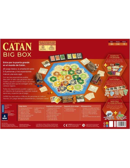 Catan Big Box, Juego de Mesa, Ed.2025