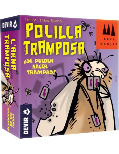 Polilla Tramposa Devir – Juego de Mesa 