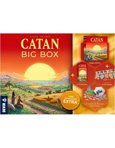 Catan Big Box, Juego de Mesa, Ed.2025