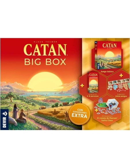 Catan Big Box, Juego de Mesa, Ed.2025