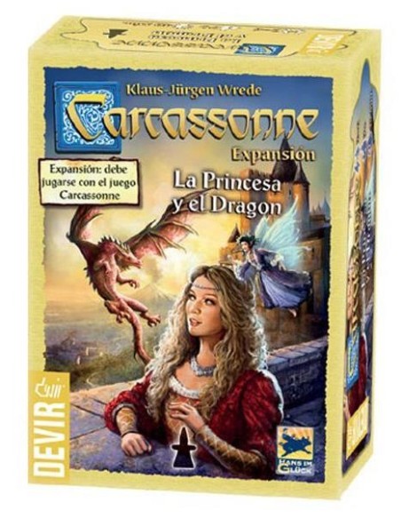 CARCASSONNE LA PRINCESA Y EL DRAGON