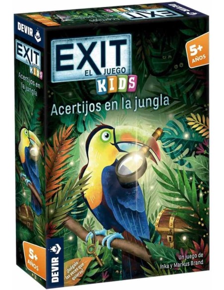 EXIT ACERTIJOS EN LA JUNGLA(INFANTIL)