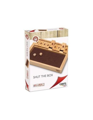 Juego shut the box madera