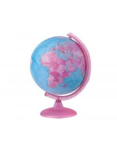 Globo terraqueo con luz modelo pink diam