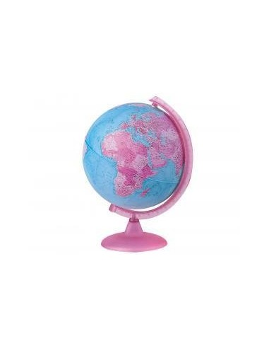 Globo terraqueo con luz modelo pink diam