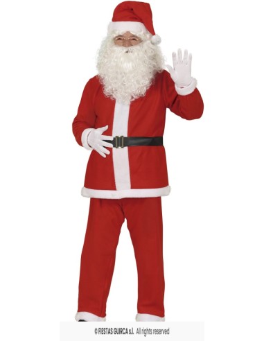 DISFRAZ PAPA NOEL SANTA T.M  48-50