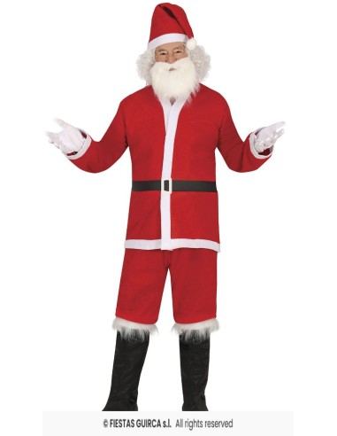 DISFRAZ PAPA NOEL ECONOMICO T.M 48-50