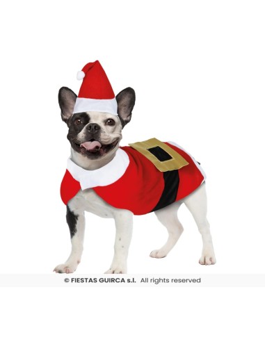 DISFRAZ NOEL PARA MASCOTAS TALLA S