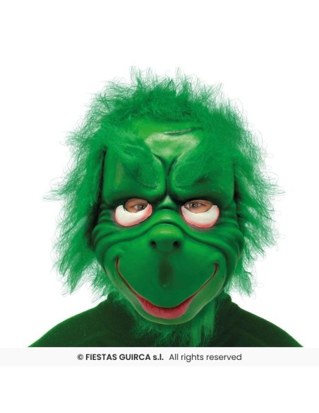 MASCARA DUENDE VERDE GRUÑON GRINCH